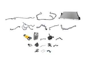 ES#4845857 - F30340CSRL3DKT - Cooling System Refresh Kit - Level 3 - Everything you need to totally service your cooling system, including a radiator and belt service. - Assembled By ECS - BMW