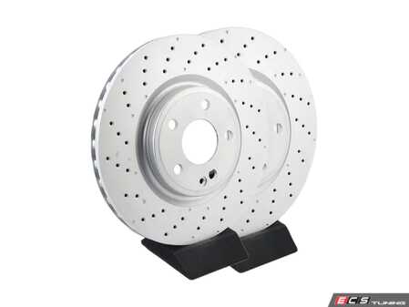 ES#3679092 - 2464212712KT4 - CLA250 Brake Rotor Pair - Restore factory performance braking - Meyle - Mercedes Benz