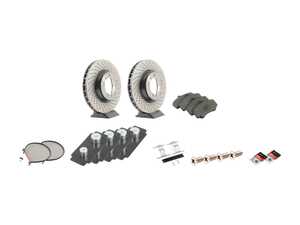ES#4643766 - 996351409042KT1 - Front Brake Service Kit - Featuring Brembo rotors, and Brembo pads - Assembled By ECS - Porsche