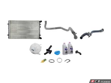 ES#2848868 - 1j0121407FBEVKT -  Cooling System Refresh Kit - oE - Everything needed for a full cooling system overhaul - Assembled By ECS - Volkswagen
