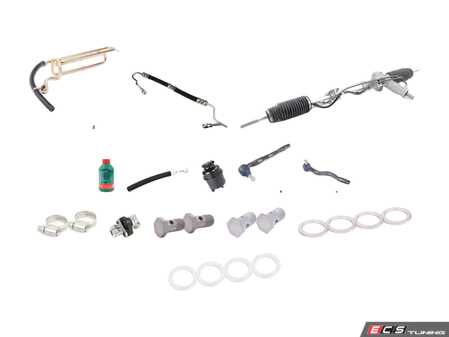 ES#4045262 - 32411141953KT4 - Power Steering rack upgrade Kit - Includes new 2.7 turn-to-lock ratio rack and every thing to install it! - Assembled By ECS - BMW