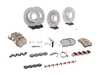 ES#4656823 - 99635140601KT1 - Front & Rear Brake Service Kit - Featuring Zimmerman rotors, and Akebono Euro Ceramic pads - Assembled By ECS - Porsche