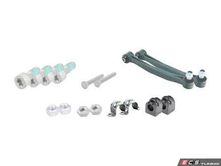 ES#2776579 - 2023260226KT14 - Rear Sway Bar Installation Kit - Includes new brackets, bushings, end links and hardware - Assembled By ECS - Mercedes Benz