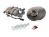 ES#1899324 - 8e0698009 - Front Brake Service Kit - Includes Zimmerman Rotors & ECS DD23 ceramic pads. - Assembled By ECS - Volkswagen