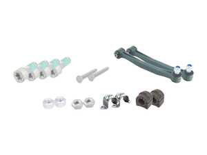ES#2776619 - 2103260481KT2 - Rear Sway Bar Installation Kit - Includes new brackets, bushings, end links and hardware - Assembled By ECS - Mercedes Benz