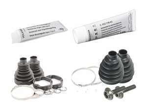 ES#2763785 - 8K0498201BKT1 - Front CV Joint Refresh Kits - Complete refresh kit including hardware, boots, clamps, and grease - Genuine Volkswagen Audi - Audi