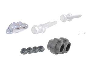 ES#3706548 - 4f0411309ekt1KT - Front Sway Bar Installation Kit  - Includes new bushings, brackets and hardware - Assembled By ECS - Audi