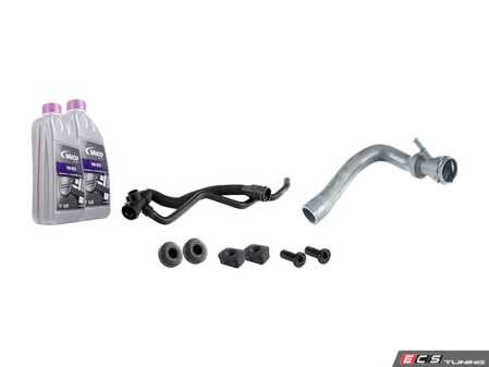 ES#2586563 - 8E0121251AP1KT - Radiator Installation Kit - Includes everything you need to install a new radiator - Assembled By ECS - Audi