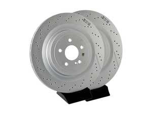ES#3633850 - 2314230212KT - Rear Brake Rotors - Pair (360x26) - Restore the stopping power in your vehicle. - Genuine Mercedes Benz - Mercedes Benz