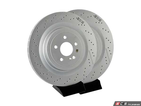 23430212 Rzo Genuine Mercedes Benz - 2314230212KT - Rear Brake Rotors - Pair (360x26)