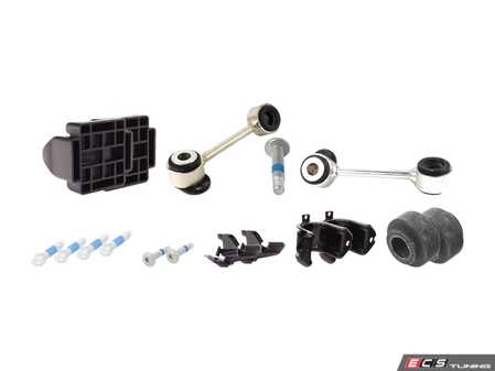 ES#2776632 - 2103231685KT2 - Front Sway Bar Installation Kit - Includes new bushings, brackets, hardware, shims and end links - Assembled By ECS - Mercedes Benz