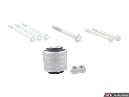 ES#3699242 - 98737502302KT3 - Boxster / Cayman Heavy Duty Engine Mount Bushing Kit - Includes Heavy Duty Rennline Bushing (25% higher durometer over stock) and Genuine Porsche Hardware - Assembled By ECS - Porsche