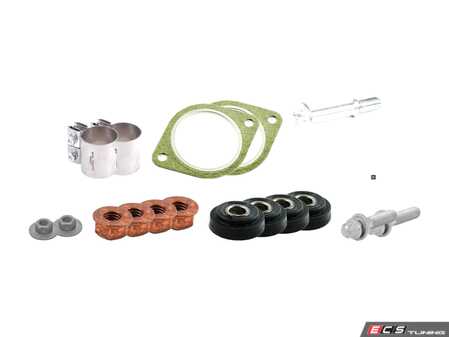 ES#2586486 - 18207588243KT - Catalytic Converter/Front Silencer Installation Kit - Everything needed to get the job done - Genuine BMW - BMW