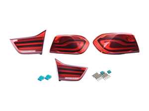 ES#4642709 - 63218496525KT - LCI Tail Light Upgrade - Upgrade your Pre-LCI 4 Series or M4 with LCI Tail Lights! - Genuine BMW - BMW