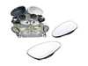 ES#3047837 - 96473190100KT - Aero Electric Door Mirror Kit - Upgrade to 1992+ 964 aero mirrors - Genuine Porsche - Porsche