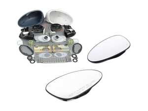ES#3047837 - 96473190100KT - Aero Electric Door Mirror Kit - Upgrade to 1992+ 964 aero mirrors - Genuine Porsche - Porsche