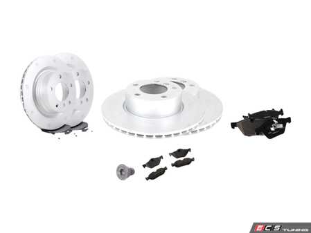 ES#3647885 - 34116777772fKT - Front And Rear Brake Service Kit - Everything you need to do a full front and rear brake service. - Genuine BMW - BMW