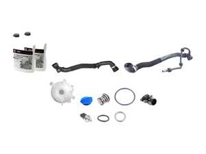 ES#3691144 - 3c0122101geKT - Cooling System Refresh Kit - Level 1 - This entry level kit covers the most common failures in the cooling system - Genuine Volkswagen Audi - Volkswagen