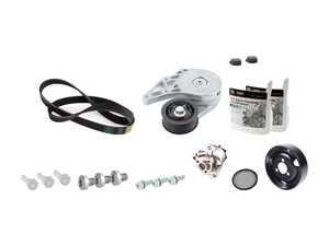 ES#2730260 - 021121004X - Water Pump Replacement Kit - Refresh your accessory belt system during your water pump replacement - Assembled By ECS - Volkswagen