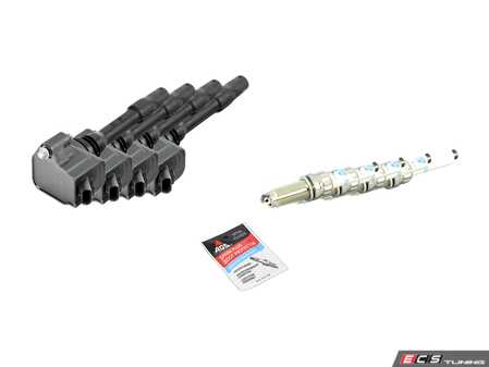 ES#4819354 - 12138643360eKT - Ignition Service Kit - Everything you need to service your ignition system including Eldor ignition coils and NGK spark plugs - Assembled By ECS - BMW