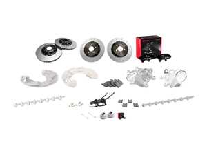 ES#4829988 - e9xm3f8xbbkbKT - F8X Big Brake Conversion Kit - 034 Rotors - Retrofit your E9X M3 brakes with the F80 brakes for increased stopping power and performance - this kit features Brembo X-Style calipers, 034 Motorsport 2-Piece Rotors, Hawk HPS 5.0 Pads, and all the items needed to complete the brake retrofit - Assembled By ECS - BMW