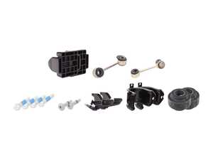 ES#2772121 - 2103230440KT11 - Front Sway Bar Installation Kit - Includes new bushings, brackets, hardware, shims and end links - Genuine Mercedes Benz - Mercedes Benz
