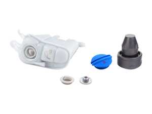 ES#3660804 - 8k0121405nkt2KT3 - Expansion Tank Replacement Kit - Complete Assembly - Clean up your engine bay or replaced your cracked unit with a new coolant expansion tank replacement kit. - Genuine Volkswagen Audi - Audi