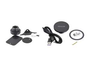 ES#4714747 - PM70.02 - ExactFit Magnetic Cell Phone Mount With MagSafe Wireless Charger Kit - Safely & securely mount your cell phone, and Upgrade your Rennline phone mount with wireless charging capabilities! - Rennline - Porsche