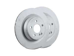 ES#3184140 - 0004231112KT2 - Rear Brake Rotors - Pair (320 X 24 mm) - Does not include new rotor securing screws - Zimmermann - Mercedes Benz