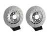 ES#4148380 - 8E0615601ABKT3 - Rear Cross Drilled Brake Rotors - Pair (324x22) - Restore the stopping power in your vehicle. - VNE - Audi