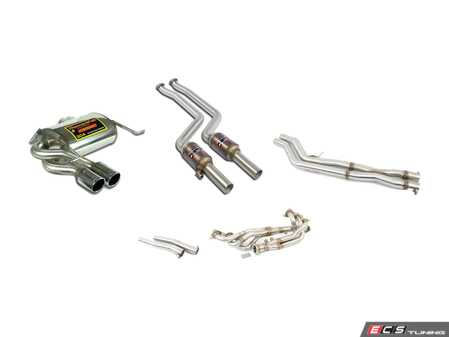 ES#3698643 - 789026KT2 - Supersprint Exhaust System - Complete System - 100% handcrafted in Italy. Stainless steel construction. Legendary sound! - Supersprint - BMW