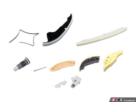 ES#4642875 - 06h109469ahKT7 - Basic Timing Chain Kit - New rails, chains and tensioners to keep your engine running strong - Assembled By ECS - Volkswagen