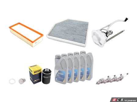 ES#3690150 - n90813202ktKT15 - 40K Service Kit  - Everything you need to perform the recommend 40k mile service. - Assembled By ECS - Audi