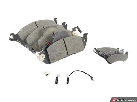ES#2765373 - 1634201220KT8 - Front & Rear Brake Pad Kit - Featuring Meyle Pads - Assembled By ECS - Mercedes Benz