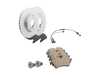 ES#4265969 - 34116866297KT6 - Front Brake Service Kit - All you need to replace your brake pads and rotors - Genuine MINI - MINI