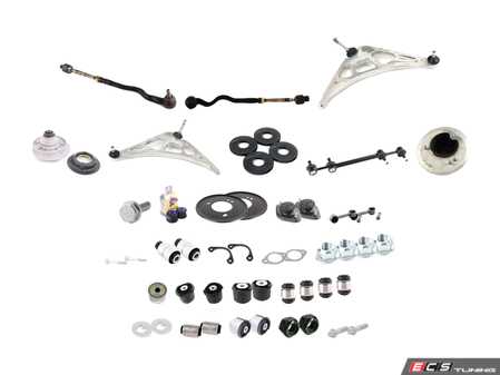 ES#4352215 - 33172282484KT13 - Front And Rear Suspension Refresh Kit without hats
 - Assembled By ECS - BMW