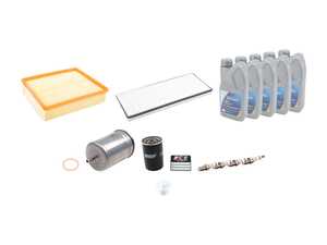 ES#2681129 - 1H0201511AKT6 - 40k Service Kit - Standard Size Oil Filter - Everything you need to perform the recommended 40k mile service - Assembled By ECS - Audi