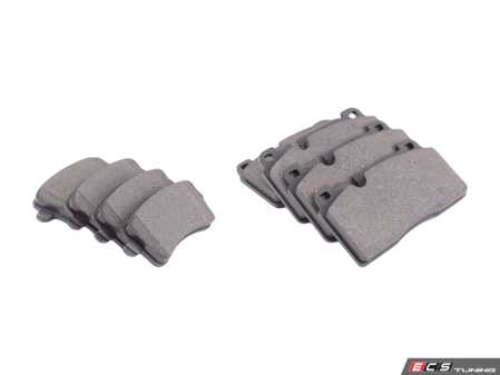 ES#3200372 - 8K0698151LKT2 - Front & Rear Brake Pad Kit - Bring your brakes back to life - Zimmermann - Audi