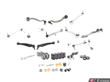 ES#2917697 - 31126863785KT2 - Front And Rear Suspension Refresh Kit - All the necessary high quality aftermarket parts to completely rebuild your front and rear suspension in one comprehensive package - Assembled By ECS - BMW