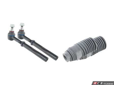 ES#3671931 - 96434703200KT2 - Outer Tie Rod Refresh Kit - Includes everything to service both outer tie rods - Lemforder - Porsche