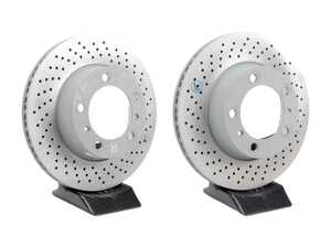ES#2515723 - 98735140101KT - Front Brake Rotors - Pair (298x24) - Restore the stopping power in your vehicle. - Genuine Porsche - Porsche