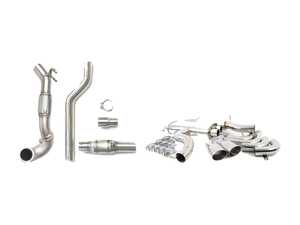 ES#3437790 - exhtb00202KT - Mk7 Golf R Turboback Exhaust System - True 3" Stainless steel turbo back exhaust - CTS - Volkswagen