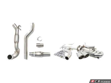 ES#3437790 - exhtb00202KT - Mk7 Golf R Turboback Exhaust System - True 3" Stainless steel turbo back exhaust - CTS - Volkswagen
