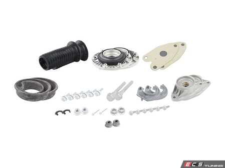 ES#3509496 - 31306863135KT1 - Cup Kit/Coilover Installation Kit - With Spring Pads (3/5/6-Bolt M8) - Everything you need to install coilovers, shocks/struts, or a cup kit on your BMW - Genuine BMW - BMW