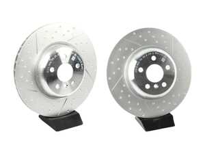 ES#4782811 - 34208856161KT - Rear Ventilated Brake Rotors - Pair - 345x24mm - Genuine BMW - BMW