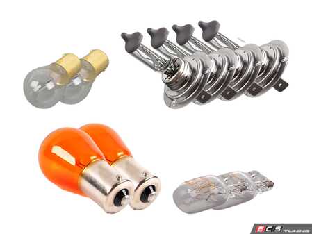 ES#2777776 - 5C7941005AKT2 - Headlight Bulb Refresh Kit - Replaces all the bulbs in both of your headlights - Assembled By ECS - Volkswagen