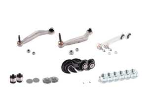 ES#2601990 - 33326768791KT3 - Rear Suspension Refresh Kit - Level 1 - Bushings and hardware for a partial rear suspension rebuild - with Lemforder, Febi, and Meyle components - Assembled By ECS - BMW