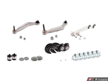 ES#2601990 - 33326768791KT3 - Rear Suspension Refresh Kit - Level 1 - Bushings and hardware for a partial rear suspension rebuild - with Lemforder, Febi, and Meyle components - Assembled By ECS - BMW