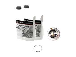 ES#2765347 - 022121113KT4 - Thermostat Replacement Kit - Parts needed when replacing thermostat - Genuine Volkswagen Audi - Audi