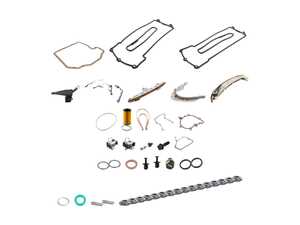 ES#3617486 - 11311704945kt3 - Timing Chain Kit - Contains required components for replacement of timing chain guide rails using quality OE parts - just add your favorite fluids for a comprehensive service - Assembled By ECS - BMW